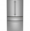 Café - 28.7 Cu. Ft. 4 Door French Door Refrigerator with Dual Dispense Autofill Pitcher - Stainless Steel