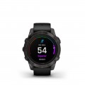 Garmin - epix Pro (Gen 2) Sapphire Edition 47mm Fiber-reinforced polymner - Carbon Gray DLC Titanium with Black Band