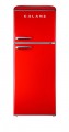 Galanz - Retro 10 Cu. Ft Top Freezer Refrigerator - Red