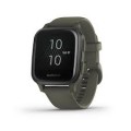 Garmin USA - Venu® Sq Music Edition 20mm GPS smartwatch with music and all-day health monitoring - Moss