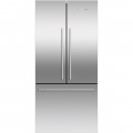 Fisher & Paykel - ActiveSmart 16.9 Cu Ft French Door Counter-Depth Refrigerator Ezkleen Stainless Steel