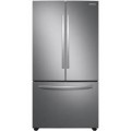 Samsung - 28 cu. ft. Large Capacity 3-Door French Door Refrigerator - Fingerprint Resistant Stainless Steel