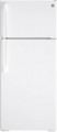 GE - 17.5 Cu. Ft. Top-Freezer Refrigerator - White