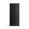 Gordon Ramsay Series by Thor Kitchen 17.5 Cu. Ft. Counter Depth Refrigerator with Navy Blue Hardware - Stainless steel
