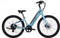 Aventon - Pace 500.3 Step-Through Ebike w/ up to 60 mile Max Operating Range and 28 MPH Max Speed - Regular - Blue Steel