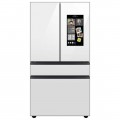 Samsung BESPOKE 29 cu. ft. 4-Door French Door Smart Refrigerator with Family Hub - White Glass