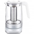 ZWILLING - Enfinigy Glass Kettle Tea Kettle - Silver