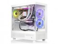 Thermaltake - LCGS View 7897XS-270 Gaming Desktop AMD Ryzen 7 7800X3D, 32GB Memory, AMD Radeon RX 9070 XT, 1TB SSD NVMe M.2 - Snow--6625311