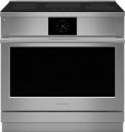 Monogram - 5.75 Cu. Ft. Slide-In Electric Induction True Convection Range - Stainless Steel