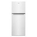 Whirlpool - 11.6 Cu. Ft. Top-Freezer Counter-Depth Refrigerator with Infinity Slide Shelf - White