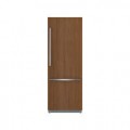 Bosch - Benchmark 16 cu. ft. Bottom Freezer Built-In Refrigerator in Custom Panel, Counter-Depth - Panel-ready