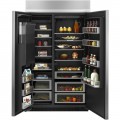 Jenn-Air 29.5 Cu. Ft. Side-by-Side Built-In Refrigerator - Stainless steel