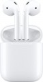 Apple - Geek Squad Certified Refurbished AirPods with Charging Case (Latest Model) - White