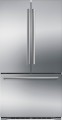 Bosch - 800 Series 20.7 Cu. Ft. Bottom-Freezer Counter-Depth Refrigerator - Stainless steel