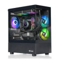 Thermaltake - LCGS View u2660T-170 Gaming Desktop Intel Core Ultra7 265KF, 32GB DDR5 Memory NVIDIA GeForce RTX 5060 Ti 8GB 1TB NVMe M2 - Black