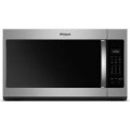 Whirlpool - 1.7 Cu. Ft. Over-the-Range Microwave - Stainless steel