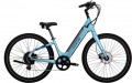 Aventon - Pace 500.3 Step-Through Ebike w/ up to 60 mile Max Operating Range and 28 MPH Max Speed - Large - Blue Steel