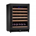 KingsBottle - 46-Bottle Built-In Wine Cooler - Black