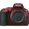 Nikon - D5500 DSLR Camera (Body Only) - Red