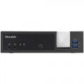 Shuttle - XPC slim Desktop - Intel Celeron - Black/Silver