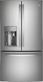 GE Profile - 27.7 Cu. Ft. French Door Smart Refrigerator with Keurig K-Cup Brewing System - Fingerprint resistant stainless steel