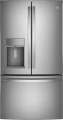 GE Profile - 22.1 Cu. Ft. French Door-in-Door Counter-Depth Refrigerator with Hands-Free AutoFill - Fingerprint resistant stainless steel