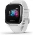 Garmin USA - Venu® Sq 20mm GPS smartwatch with all-day health monitoring - White