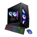 iBUYPOWER - Slate Gaming Desktop PC - AMD Ryzen 7 7700, NVIDIA GeForce RTX 5060 8GB, 32GB DDR5 RGB,1TB NVMe SSD - Black--6634745