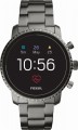 Fossil - Gen 4 Explorist HR Smartwatch 45mm Stainless Steel - Smoke