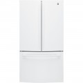 GE - 27 Cu. Ft. French Door Refrigerator - White