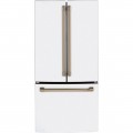 Café - 18 Cu. Ft. French Door Counter-Depth Refrigerator - Matte White