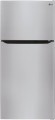 LG - 23.8 Cu Ft Top Mount Refrigerator with Internal Water Dispenser - Stainless steel