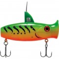 Eco-Popper - Digital Fishing Lure with Wireless Underwater Live Video Camera - Orange/Yellow/Green