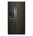 Whirlpool - 28.4 Cu. Ft. Side-by-Side Refrigerator with In-Door-Ice Storage - Black Stainless Steel-- 6580951