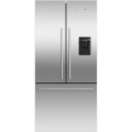 Fisher & Paykel - 16.9 Cu. Ft. French Door Refrigerator - Ezkleen Stainless Steel