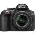 Nikon - D5300 DSLR Camera with 18-55mm VR Lens - Black