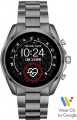 Michael Kors - Access Bradshaw 2 Smartwatch 44mm Stainless Steel - Smoke With Smoke Band