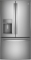 GE Profile - 22.1 Cu. Ft. French Door Counter-Depth Refrigerator with Hands-Free AutoFill - Fingerprint resistant stainless steel