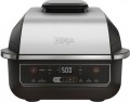 Ninja - Foodi 6-in-1 Countertop Indoor Grill with 4-quart Air Fryer, Roast, Bake, Broil, Dehydrate - Black/Stainless Steel