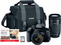 Canon - EOS Rebel T7i DSLR Camera with 18-55mm and 55-250mm Lenses - Black