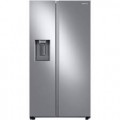 Samsung - 27.4 cu. ft. Side-by-Side Refrigerator with WiFi and Large Capacity - Fingerprint Resistant Stainless Steel