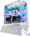 iBUYPOWER - Element Pro Gaming Desktop PC - AMD Ryzen 7 9800X3D ,AMD Radeon RX 9070 16GB, 32GB RAM, 2TB SSD - White