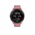 Garmin - Forerunner 265S GPS Smartwatch 42 mm Fiber-reinforced polymer - Black/Light Pink