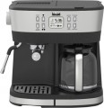 Bella Pro Series - Combo 19-Bar Espresso and 10-Cup Drip Coffee Maker - Stainless Steel