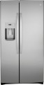 GE - 25.1 Cu. Ft. Side-by-Side Refrigerator - Fingerprint-Resistant Stainless Steel