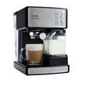 Mr. Coffee - Café Barista Single Serve 3-in-1 Espresso Machine with 15 with Bars of Pressure with Milk Frother - Stainless Steel
