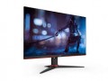 AOC - 23.8 LCD FHD Monitor with HDR (DisplayPort VGA, HDMI) - Black and Red
