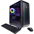 CyberPowerPC - Gamer Master Gaming Desktop - AMD Ryzen 7 2700X - 16GB Memory - AMD Radeon RX 580 4GB - 500GB SSD - Black