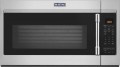 Maytag - 1.9 Cu. Ft. Over-the-Range Microwave with Sensor Cooking and Dual Crisp - Stainless steel