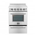 Forno Appliances - Loiano Alta Qualita 2.3 Cu. Ft. Freestanding Electric Range - Silver